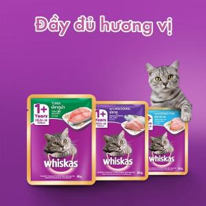 Pate cho mèo trưởng thành pate Whiskas 80gr